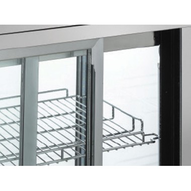 COOL HEAD - Comptoir libre - service 130 litres avec vitres sur 3 côtés