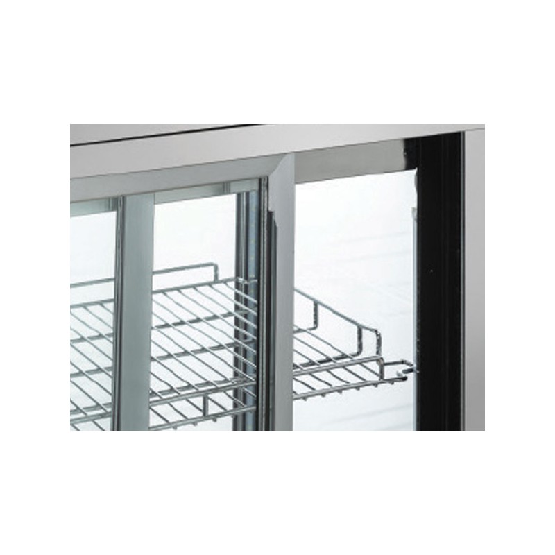 COOL HEAD - Comptoir libre - service 130 litres avec vitres sur 3 côtés