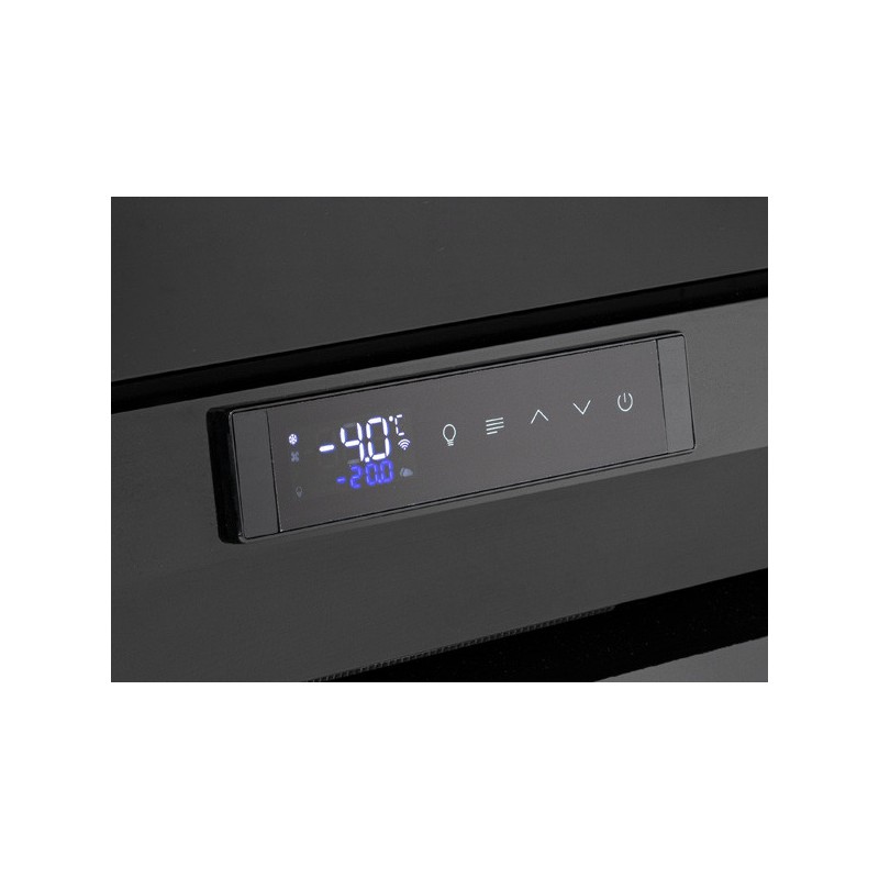 COOL HEAD - Vitrine Réfrigérée 804B - 800 l Noire VRP 804B