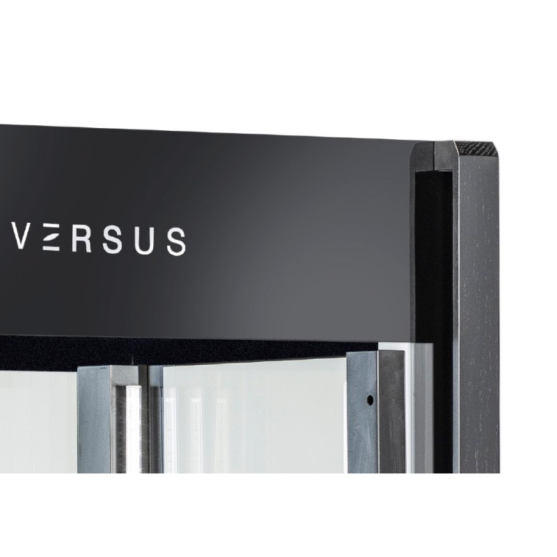 COOL HEAD - Vitrine Réfrigérée 804B - 800 l Noire VRP 804B