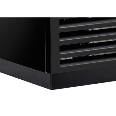 COOL HEAD - Vitrine Réfrigérée 804B - 800 l Noire VRP 804B