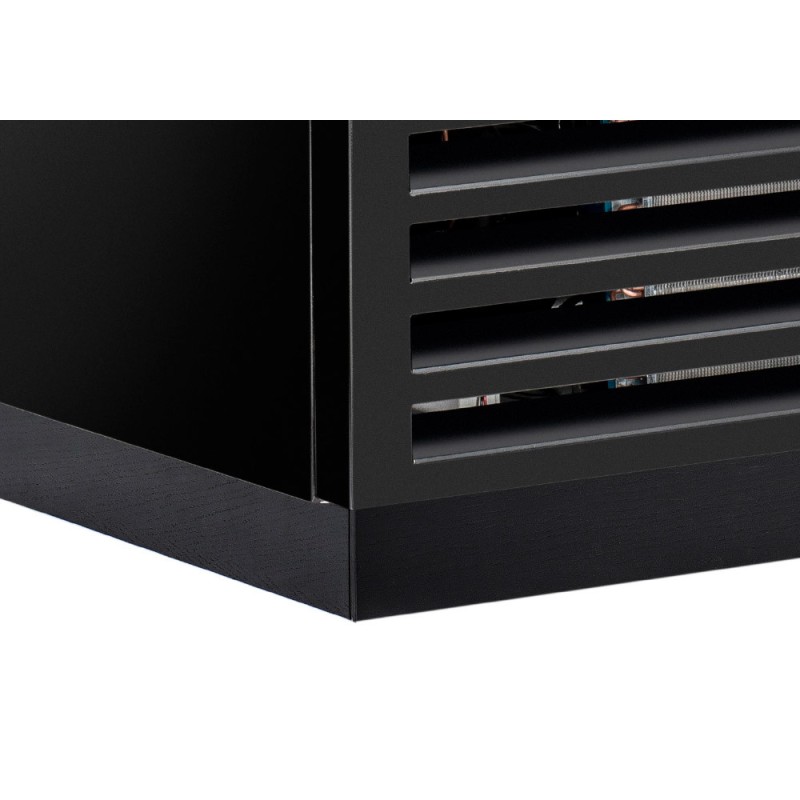 COOL HEAD - Vitrine Réfrigérée 804B - 800 l Noire VRP 804B
