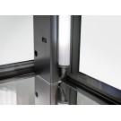 COOL HEAD - Vitrine Réfrigérée 804B - 800 l Noire VRP 804B