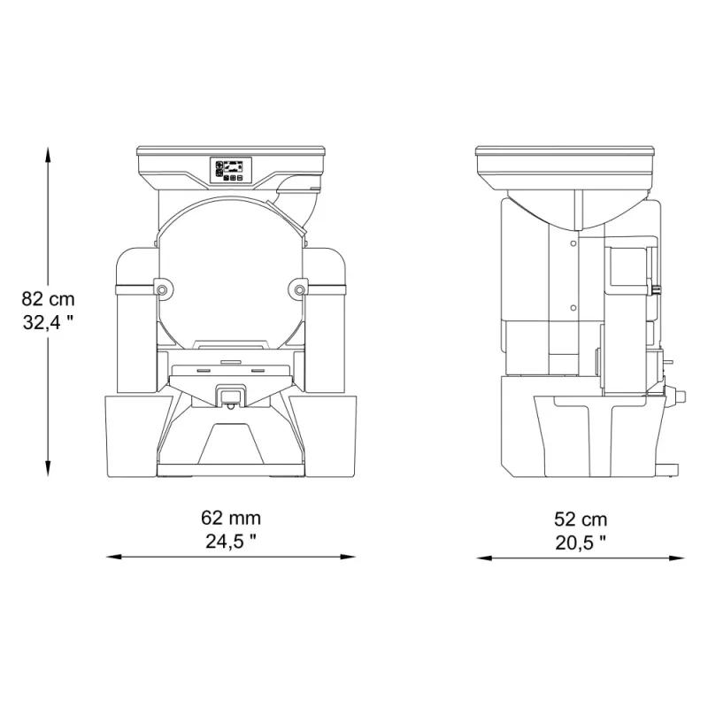 Zumoval - Presse agrume automatique BIGBASIC