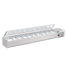 COOL HEAD -  Vitrine réfrigérée horizontale GN1/4 - VRX 14/33S/S