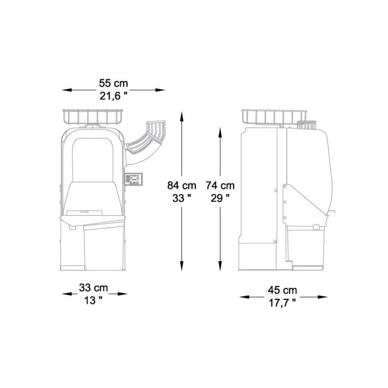 Zumoval - Presse agrume MINIMAX avec nettoyage