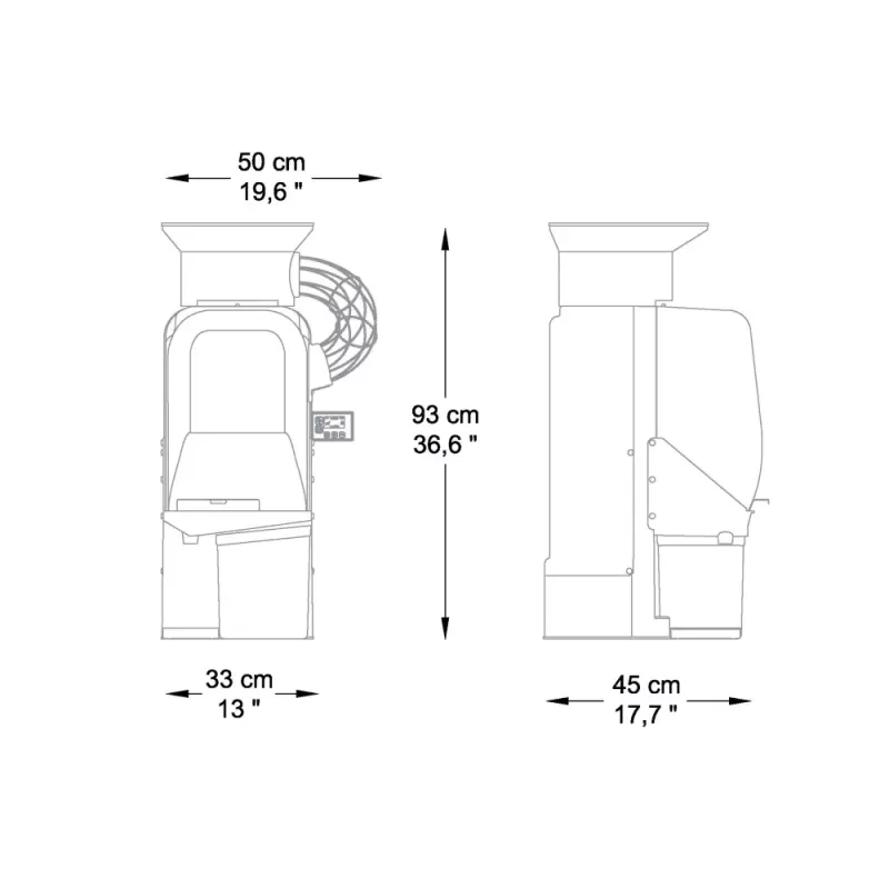 Zumoval - Presse Orange MINIMATIC - Auto nettoyage