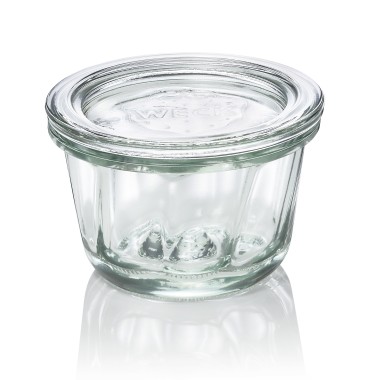WAS - Bocal en verre à couvercle 165ml - Lot 12