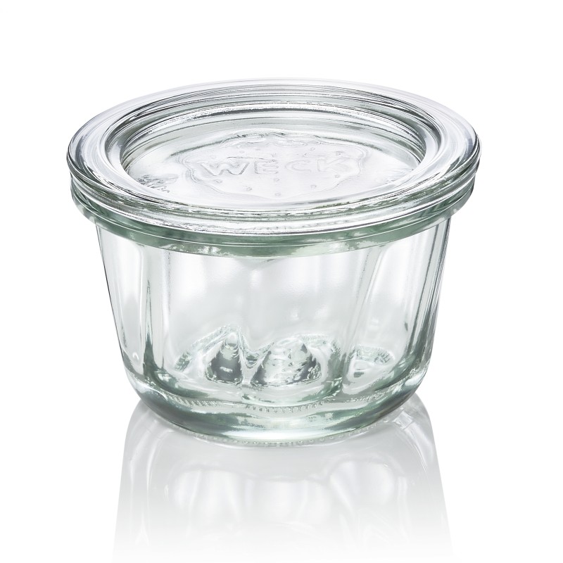 WAS - Bocal en verre à couvercle 165ml - Lot 12