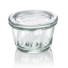 WAS - Bocal en verre à couvercle 165ml - Lot 12