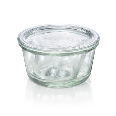 WAS - Bocal en verre  et couvercle 450ml - Lot 6