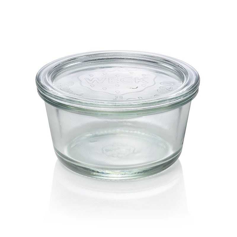 WAS - Bocal verre à couvercle 450ml - Lot 6