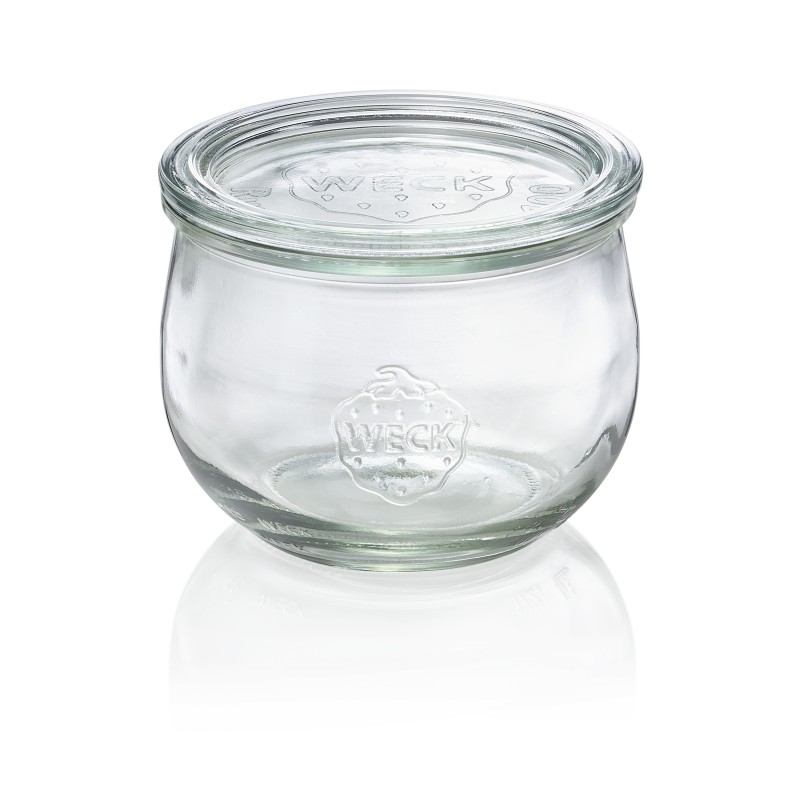 WAS - Bocal en verre en forme de tulipe 580ml - Lot 6