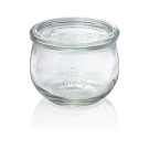 WAS - Bocal en verre en forme de tulipe 580ml - Lot 6