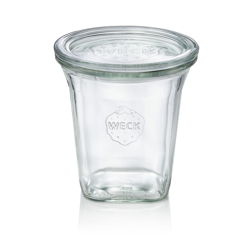 WAS - Bocal en verre évasé 545ml - Lot 6