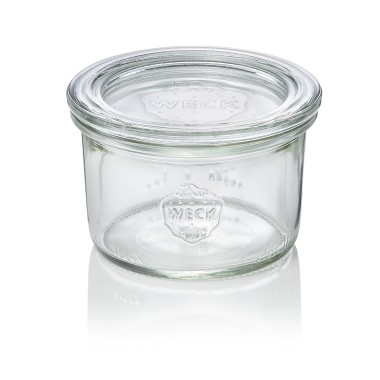 WAS -  Bocal en verre à couvercle 200ml - Lot 12