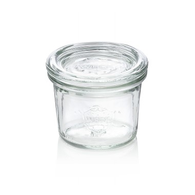 WAS -  Bocal en verre à couvercle 35ml - Lot 12