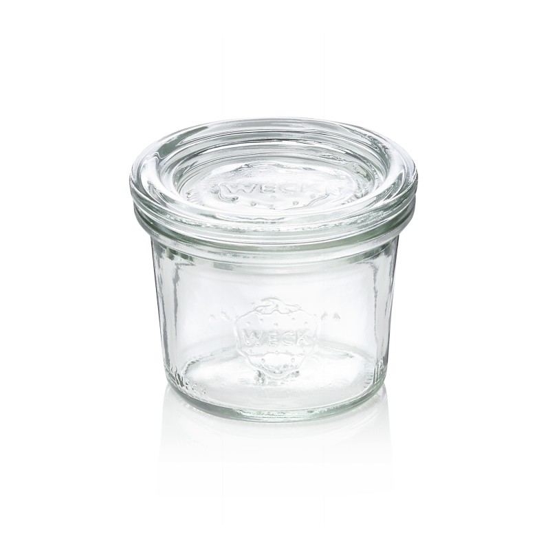 WAS -  Bocal en verre à couvercle 35ml - Lot 12