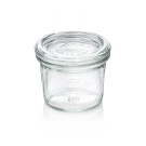 WAS -  Bocal en verre à couvercle 35ml - Lot 12