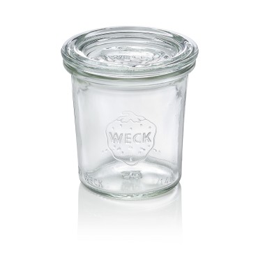 WAS - Bocal à couvercle en verre 140ml - Lot 12