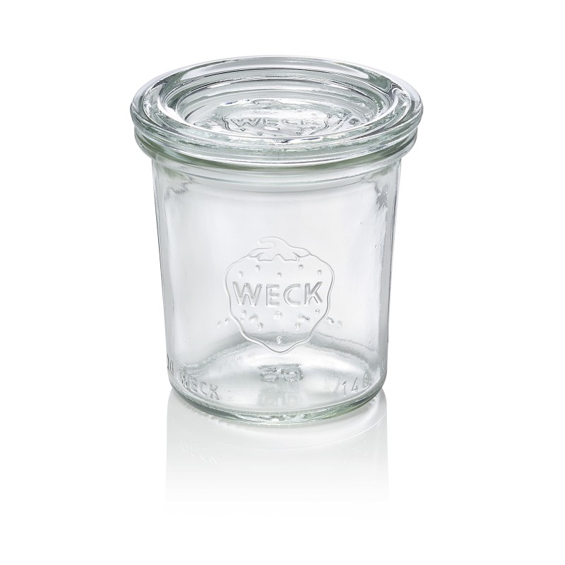 WAS - Bocal à couvercle en verre 140ml - Lot 12