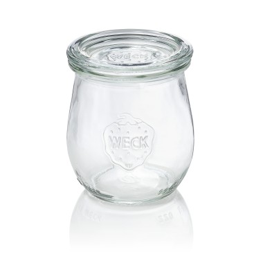 WAS - Bocal en verre Tulipe  220ml - Lot 12