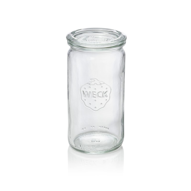 WAS - Pot en verre haut cylindrique  145ml- Lot 12