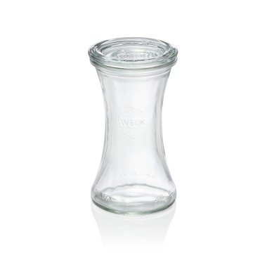 WAS - Bocal en verre évasé 200ml - Lot 6