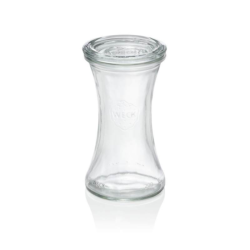 WAS - Bocal en verre évasé 200ml - Lot 6