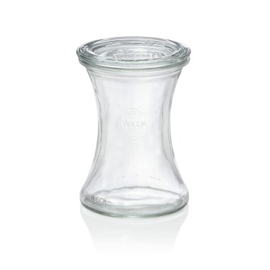WAS - Bocal évasé à couvercle 370ml - Lot 6