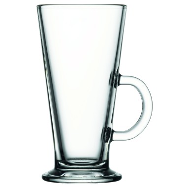 WAS - Mug à anse en verre 263ml - Lot 12