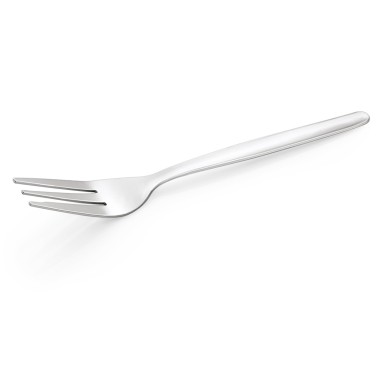 WAS - Fourchette à gâteau acier 140mm - Lot 12