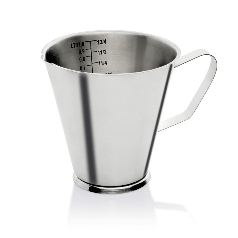 WAS - Verre anse doseur acier 1l