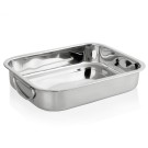 WAS - Plat cuisson ou présent. acier  430 x 310 x 70 mm