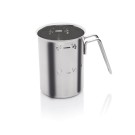 WAS - pot à mesurer acier 1l