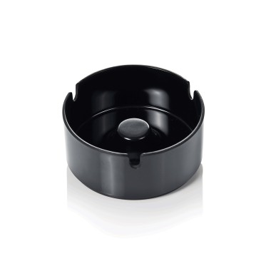 WAS - Cendrier Ø10cm noir- Lot 12