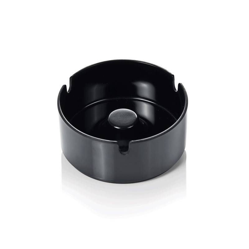 WAS - Cendrier Ø10cm noir- Lot 12