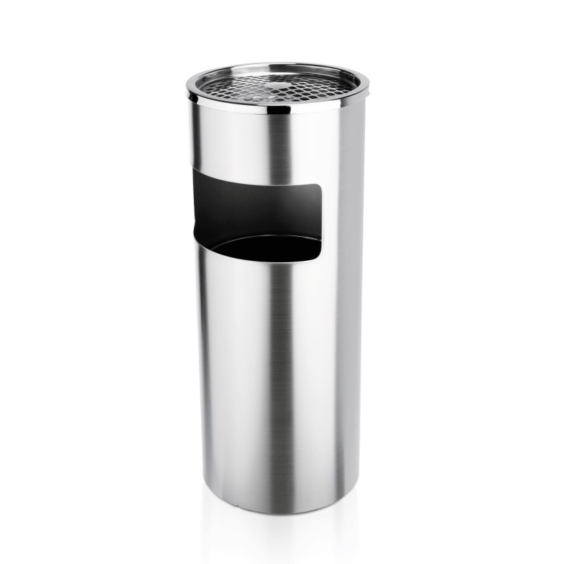 WAS - Cendrier debout acier rond Ø25cm h60cm