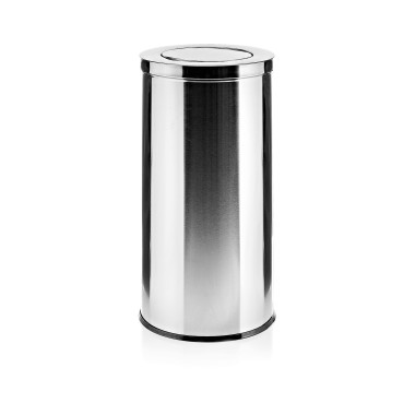 WAS -Poubelle acier  Ø37cm h71cm