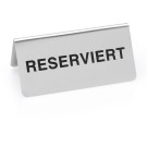WAS - Etiquette panneau de réservation de table