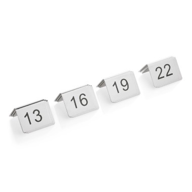 WAS - Numéros de table set de  12