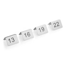 WAS - Numéros de table set de  12