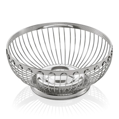 WAS - Corbeille de table acier Ø21cm