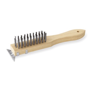 WAS - Brosse grattoir poils acier pour four 28cm
