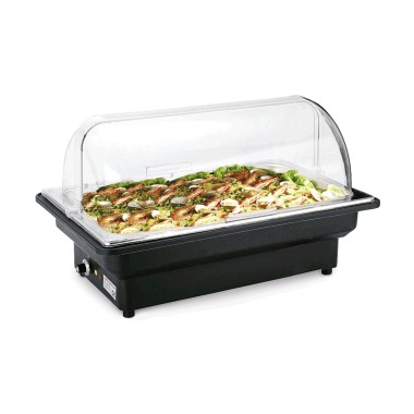 WAS - Chauffe-plat électrique dessus transparent