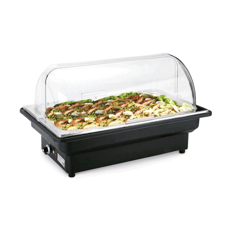WAS - Chauffe-plat électrique dessus transparent