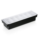 WAS - Bac porte condiments 6 compart. 50 cm