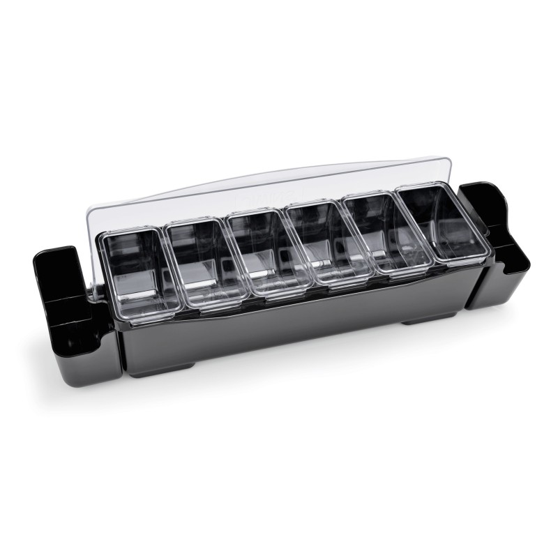 WAS - Bac porte condiments 6 compart. 57 cm
