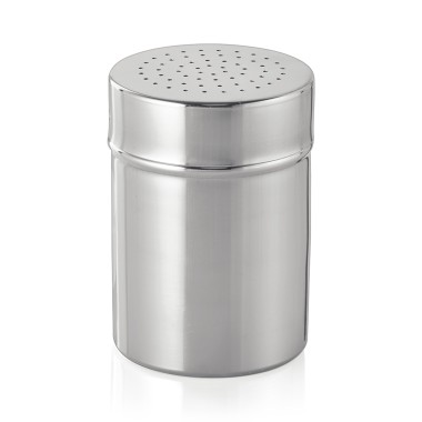 WAS - Poivrière acier inoxydable ronde h10 cm
