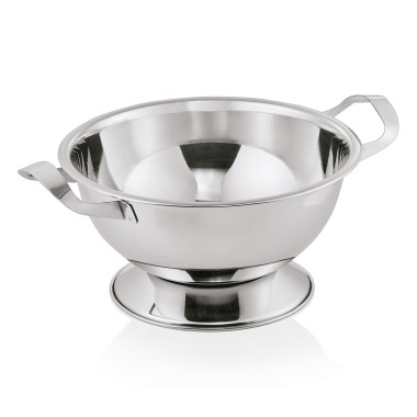 WAS - Soupière à pied acier Ø29 cm